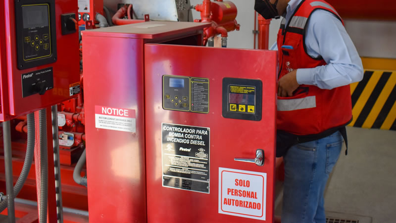 Mantenimiento sistema electrico contra incendio peru